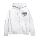 JIMOTOE Wear Local Japanの西予市 SEIYO CITY Zip Hoodie