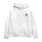 ふじの さきのおすわりパグパーカー Zip Hoodie