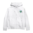 ウクライナのワンコ応援団のウクライナ応援団　paritora Zip Hoodie