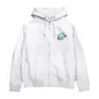 雑貨屋のオソラさんのPOPなすがもん Zip Hoodie