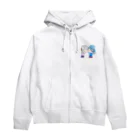 スライムバケツ店のmoco家 Zip Hoodie