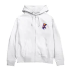 下田村のさるっこ風フィギュア Zip Hoodie