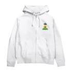 ペキニーズmugiの連れ去られかけペキニーズ Zip Hoodie