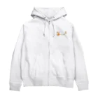 旨味教授といちごもちぷりんの神経細胞 Zip Hoodie