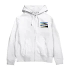 寿めでたや(ukiyoe)のFujiyama ukiyoe 葛飾北斎_冨嶽　武州玉川 Zip Hoodie