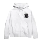 das_Ende+closet(ダスエンデ+クローゼット)のシルクハットと天使達 Zip Hoodie