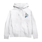 佐々木さめまるの元気な原付くん Zip Hoodie