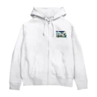 寿めでたや(ukiyoe)の葛飾北斎_冨嶽三十六景　遠江山中 Zip Hoodie