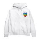 nissyheartのマルカツハート Zip Hoodie