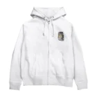 そばがらのスピックスコノハズク Zip Hoodie