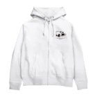 pojipoの家でまったりパンダ Zip Hoodie