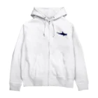 _imcygneのサメの散歩 Zip Hoodie