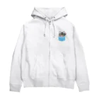 サイベリアンの百ですの【ベイビー百（サイベリアン）】胸ポッケ Zip Hoodie