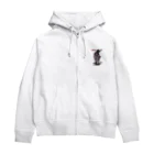 フレ末屋の絵巻から解き放たれた女幽霊でふぉ美 Zip Hoodie