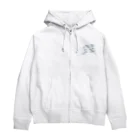 クレアプロップの泳ぐネオンテトラ Zip Hoodie