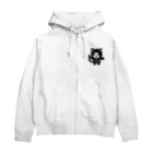 みきぞーん｜保護猫 ミッキー画伯と肉球とおともだちのmaruku Zip Hoodie