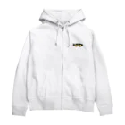 Uのうわのそらのブラックバス（イエロー） Zip Hoodie