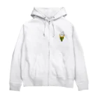 shop etoile@mi_na公式グッズの電柱ソフトくん Zip Hoodie