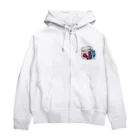 amemugi（あめむぎ）のあしかせ。 Zip Hoodie