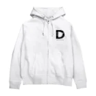 noisie_jpの【D】イニシャル × Be a noise. Zip Hoodie