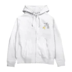 べひーもす 【公式】のべひーもす【公式】ロゴグッズ　黒 Zip Hoodie