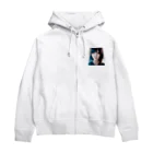 inko andの女 Zip Hoodie