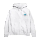 出陣、れんこん丸ののんびりクラゲちゃん Zip Hoodie