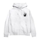 ミナミコアリクイ【のの】のたぶん気のせい【黒猫】 Zip Hoodie