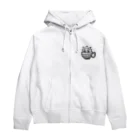 はりーのしっぽのはりねズ・みーちゃん Zip Hoodie