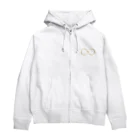 みやペリの金縁丸眼鏡 Zip Hoodie