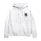 いきもの大好き！ほほえみフレンズのチンチラの可愛いアイテム Zip Hoodie