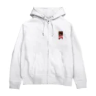 がむがむしょっぷのドット絵チョコレート Zip Hoodie