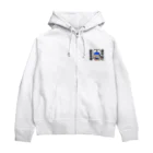 口腔戦士デンタマンの君の心に根管充填（リメイク） Zip Hoodie