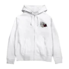 富士見さくらねこ応援団　チャリティー部の猫は甘えん坊。 Zip Hoodie