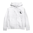 ushidahanatoriの野付半島の野鳥 Zip Hoodie