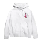 藤咲茉莉花♡ロック座のマリアンヌグッズ Zip Hoodie