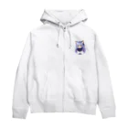 KAZAHANAのネコ耳ふぅちゃん Zip Hoodie