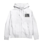 SURF810のSURF 文字(青影) Zip Hoodie