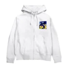 幸せアートワールドのCOOLな龍 Zip Hoodie