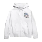 ゲレゲレの空飛ぶペンギン Zip Hoodie