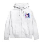 the blue seasonのアクエリアス Zip Hoodie