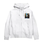 cocineroのバスクのバル　風景 Zip Hoodie