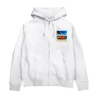 転倒無視のボサノヴァビーチ Zip Hoodie