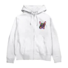 雑多屋さんのパピードッグ Zip Hoodie