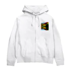 ソーセージハウスの綺麗なはな Zip Hoodie