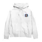 ワールドフムフムショップの異世界アニメ系クマ Zip Hoodie