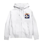 ザウルス君のペンギンやねん Zip Hoodie