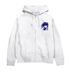 the blue seasonのあおい Zip Hoodie