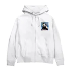 パンダリアンのみんな大好きパンダグッズ Zip Hoodie