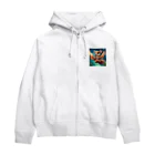 Makoto0510のかわいいモモンガグッズ Zip Hoodie